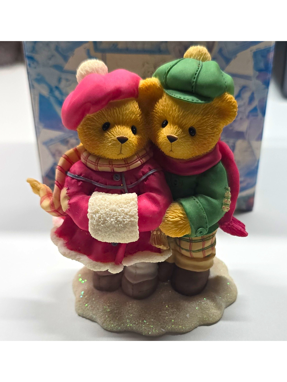 Cherished Teddies Carlin & Janay #533874 1999 Boxed Resin